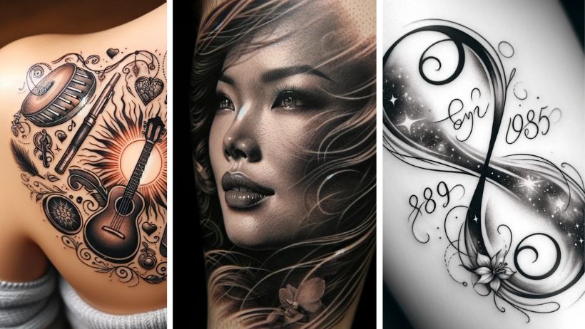TrauerTattoo für Verstorbene Ideen, Motive & Symbole